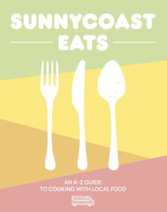 “SunnyCoast Eats” Recipe Book Cover