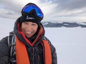 Jodi Salmond in Antarctica